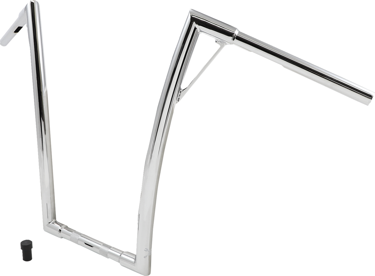 BURLY BRAND Louie Handlebar - 19" - Chrome B12-7011C — image 2