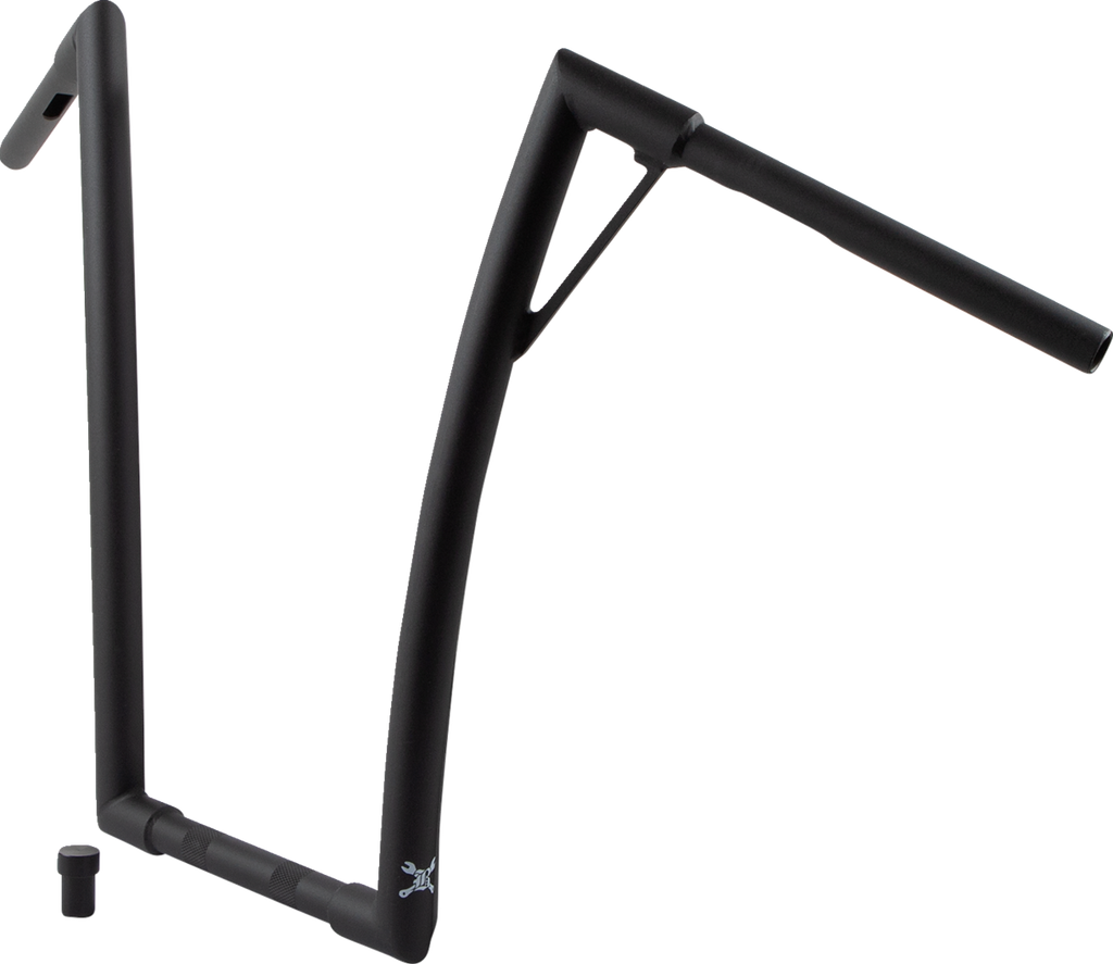 BURLY BRAND Louie Handlebar - 19" - Textured Black B12-7011TB — image 2