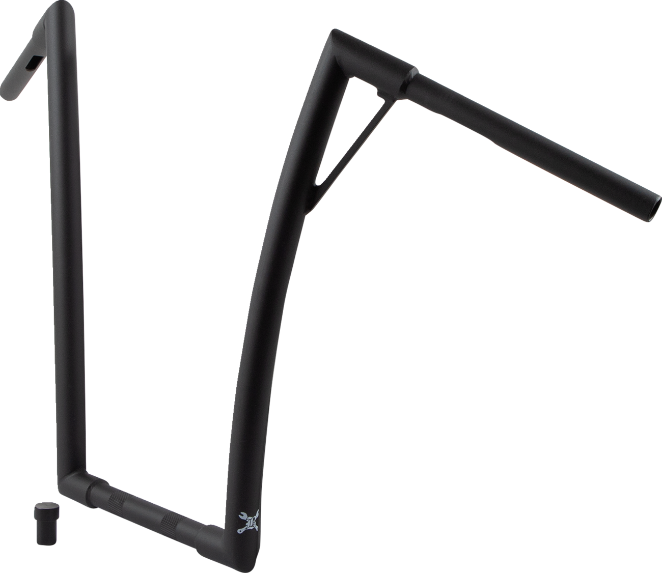 BURLY BRAND Louie Handlebar - 19" - Textured Black B12-7011TB — image 2