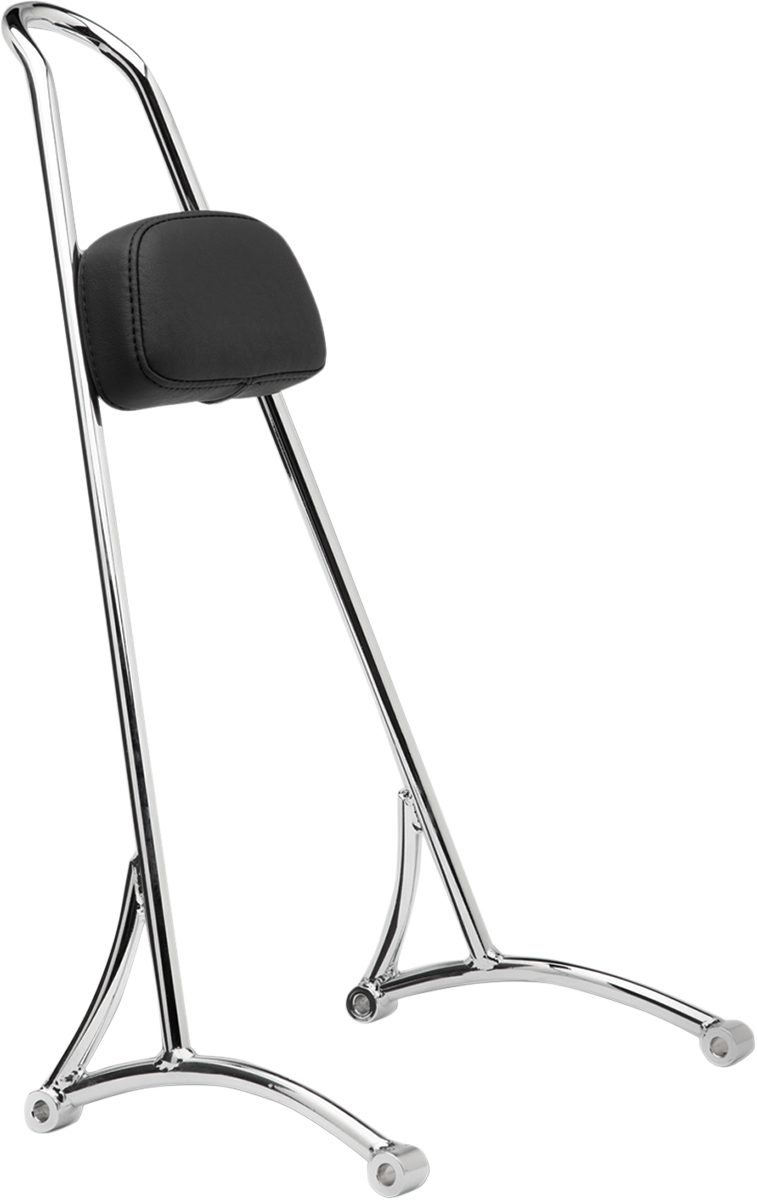 BURLY BRAND 20" Tall Sissy Bar - Black - HD Sportster '94-'03 B13-1503B — image 2