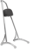 BURLY BRAND 20" Tall Sissy Bar - Chrome - HD Sportster '94-'03 B13-1503C — image 1