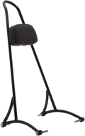 BURLY BRAND 20" Tall Sissy Bar - Black - HD Dyna B13-1505B — image 1