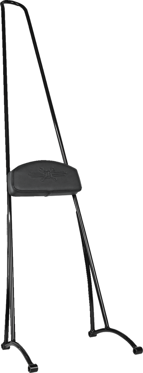 BURLY BRAND 40" Stupid Tall Sissy Bar - Black - HD Sportster '04-'22 B13-1507B — image 1