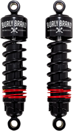 BURLY BRAND Slammer Plus Shocks - 10.5" - Black - FLH B28-1204B — image 1