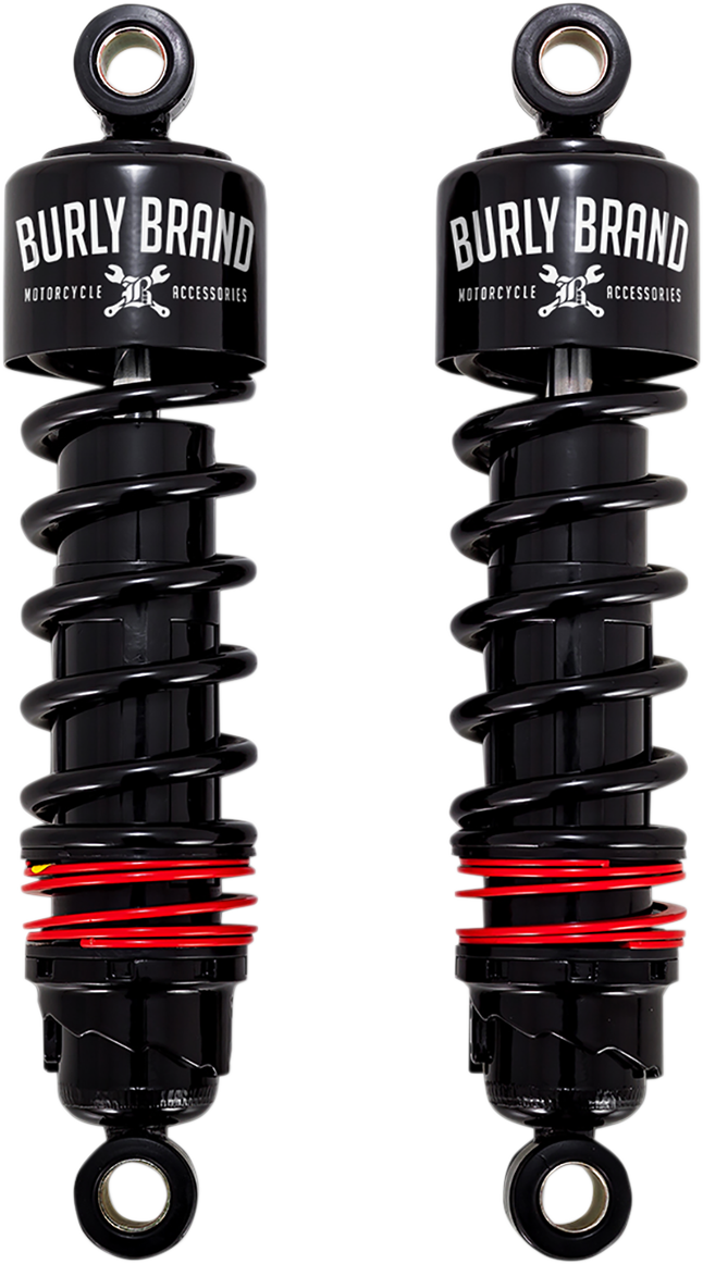 BURLY BRAND Slammer Plus Shocks - 10.5" - Black - FLH B28-1204B — image 1