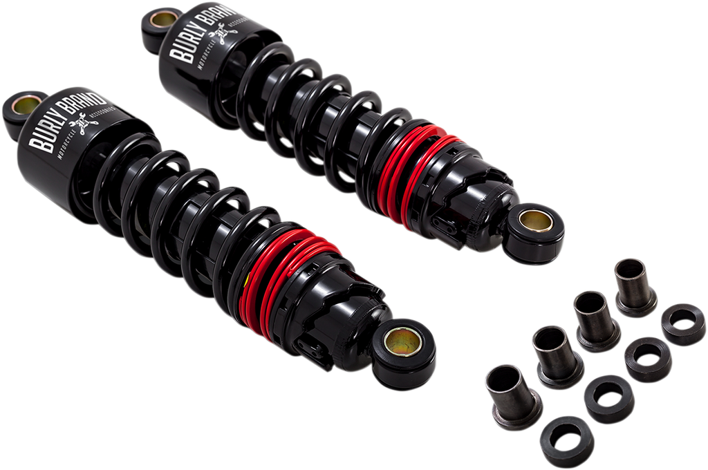 BURLY BRAND Slammer Plus Shocks - 10.5" - Black - FLH B28-1204B — image 2