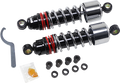 BURLY BRAND Slammer Plus Shocks - 10.5" - Chrome - XL B28-1205 — image 1