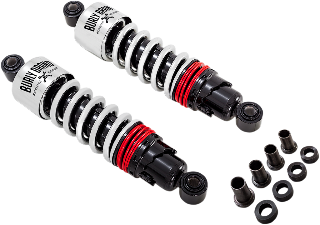 BURLY BRAND Slammer Plus Shocks - 10.5" - Black - XL B28-1205B — image 2