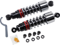 BURLY BRAND Slammer Plus Shocks - 10.5" - Chrome - FXD B28-1207 — image 1
