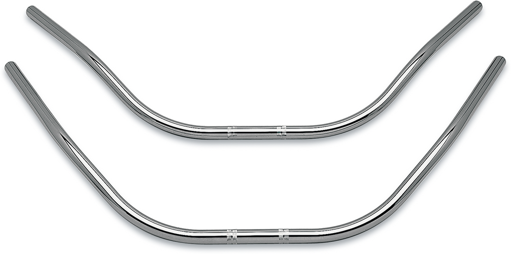 BURLY BRAND Bikini Beach Bar Handlebar - Internal Wiring - Chrome B28-329 — image 2