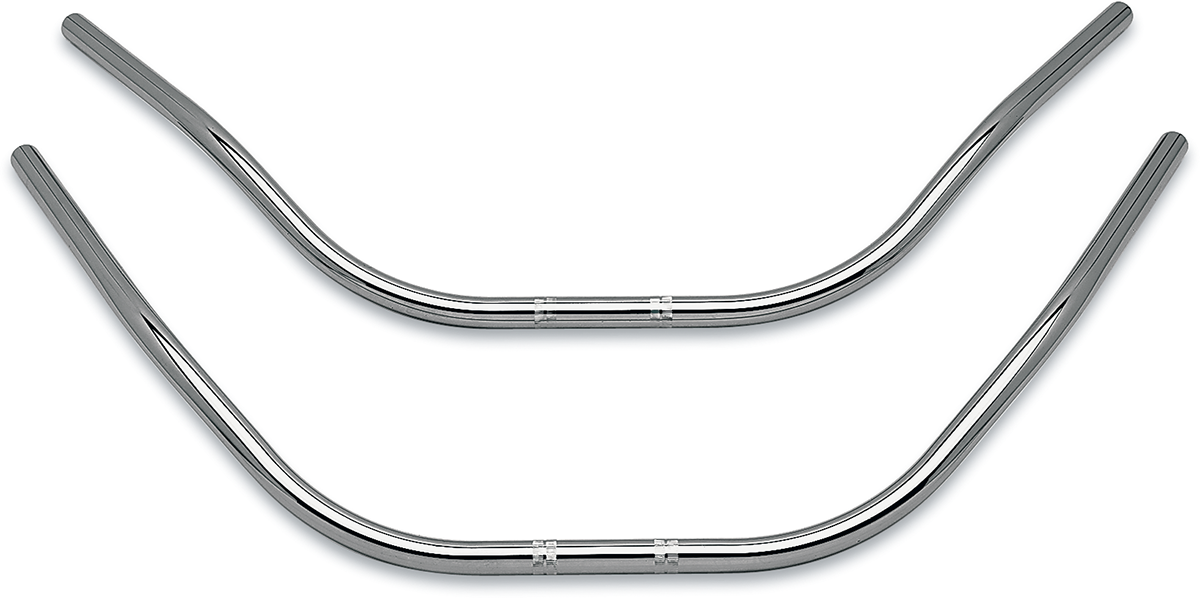 BURLY BRAND Bikini Beach Bar Handlebar - Internal Wiring - Chrome B28-329 — image 2