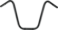 BURLY BRAND 1" Narrow Bottom Ape Hanger Handlebar - 14" - Black B28-337 — image 1