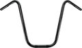 BURLY BRAND 1" Narrow Bottom Ape Hanger Handlebar - 16" - Black B28-339 — image 1