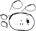 Burly Brand Extended Handlebar Cable and Brake Line Kit for Sportsters with ABS - B30-1270 — image 1