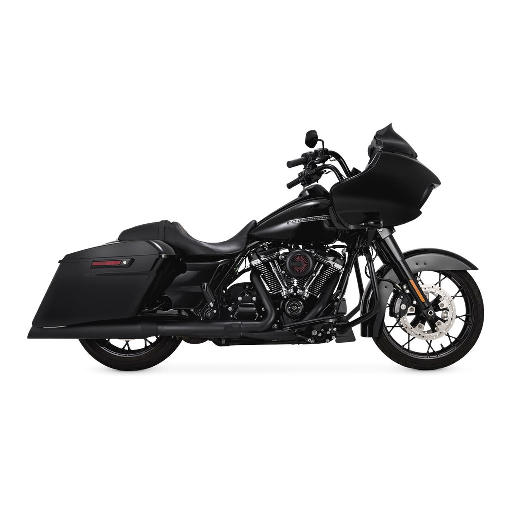 Vance & Hines Backslash 450 Slip-ons – Black – 46764 — manufacturer image 3