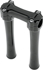 TODD'S CYCLE Bone Bar Handlebar Clamp & Riser Kit - 8" Rise - 1" Clamping - Black BBC83-2 — image 1