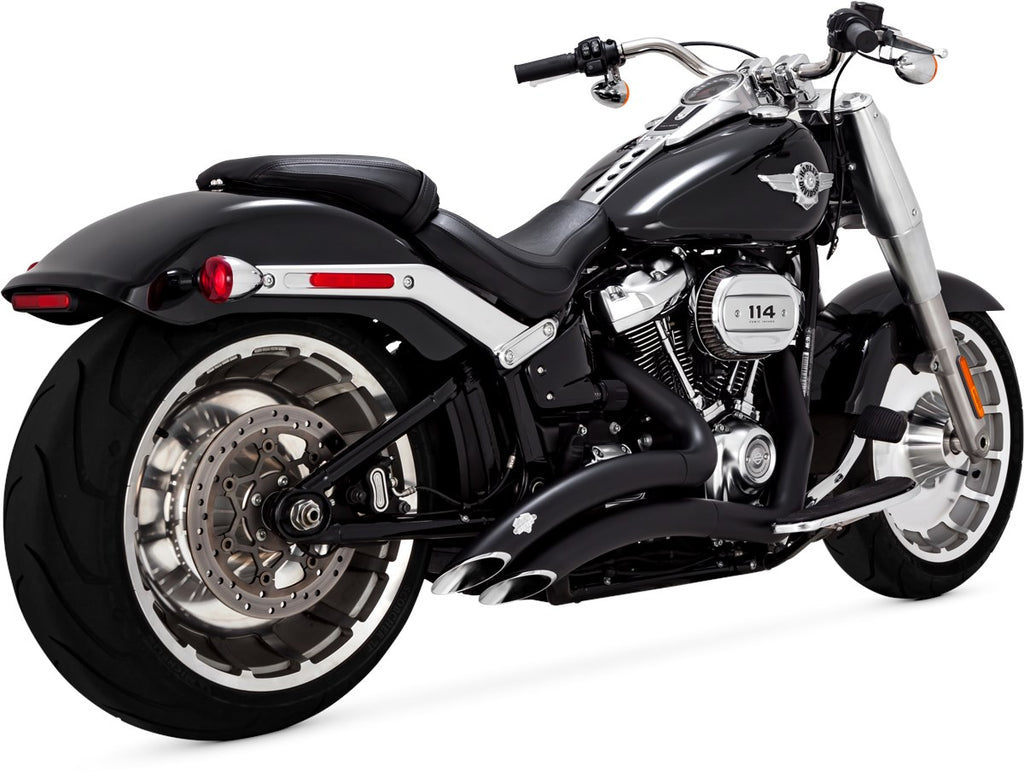 Vance & Hines Big Radius 2-2 - Softail – Black – 46079 — manufacturer image 1