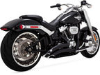 Vance & Hines Big Radius 2-2 - Softail – Black – 46375 — manufacturer image 1