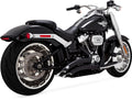 Vance & Hines Big Radius 2-2 - Softail – BLACK – 46380 — manufacturer image 1
