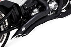 Vance & Hines Big Radius 2-2 - Softail – Black – 46375 — manufacturer image 4