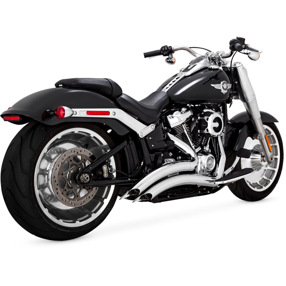 Vance & Hines Big Radius 2-2 - Softail – Chrome – 26375 — manufacturer image 1