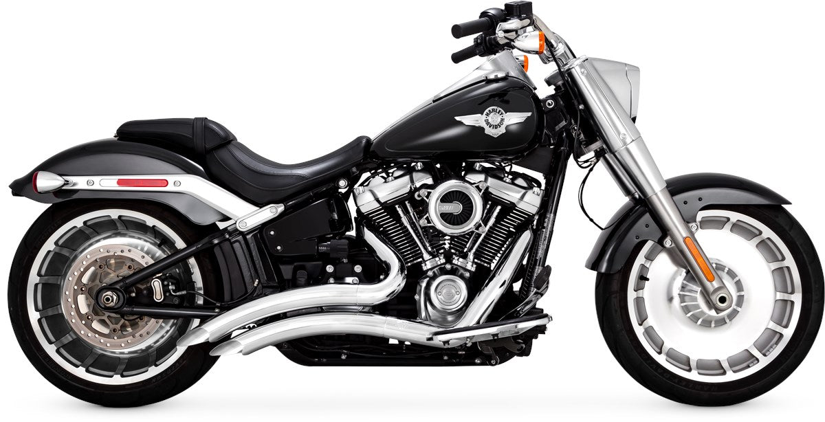 Vance & Hines Big Radius 2-2 - Softail – Chrome – 26079 — manufacturer image 3