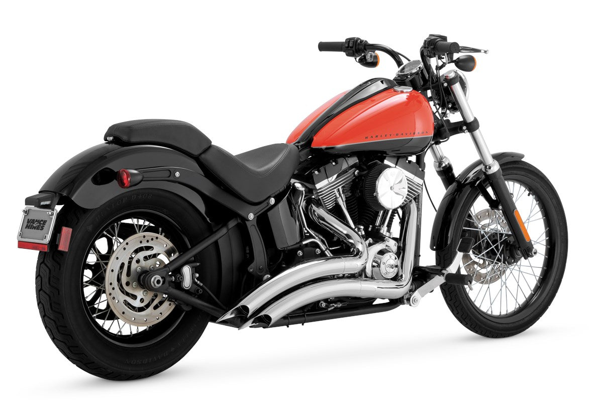 Vance & Hines Big Radius 2-2 - Softail – Chrome – 26375 — manufacturer image 5