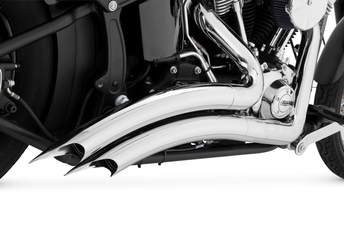 Vance & Hines Big Radius 2-2 - Softail – Chrome – 26375 — manufacturer image 6