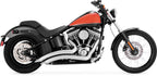 Vance & Hines Big Radius 2-2 - Softail – Chrome – 26375 — manufacturer image 7