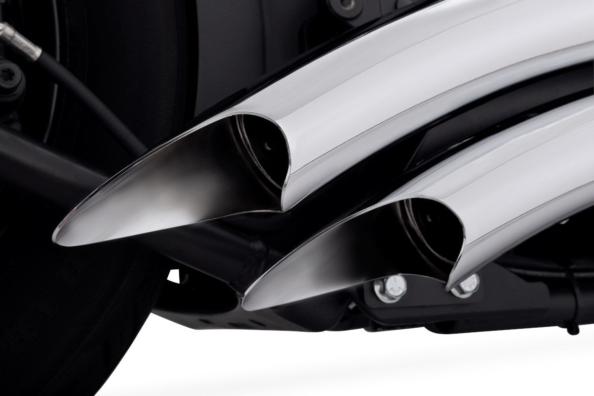 Vance & Hines Big Radius 2-2 - Softail – Chrome – 26079 — manufacturer image 8