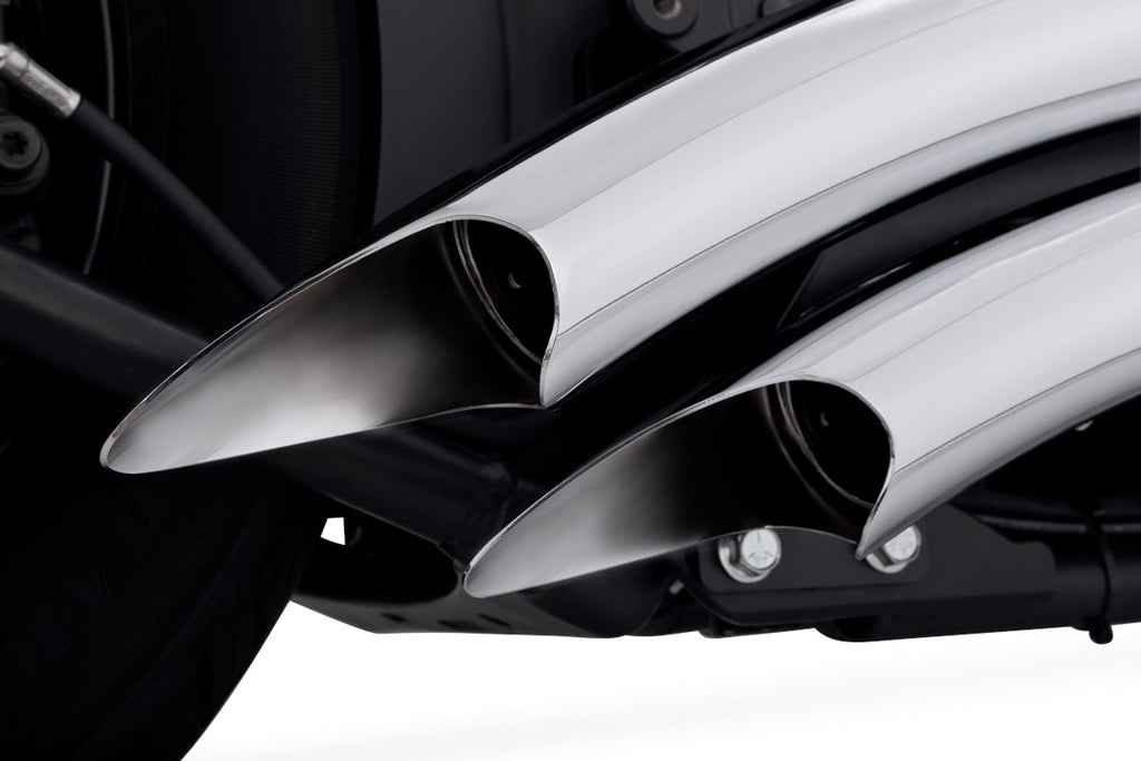 Vance & Hines Big Radius 2-2 - Softail – Chrome – 26375 — manufacturer image 8