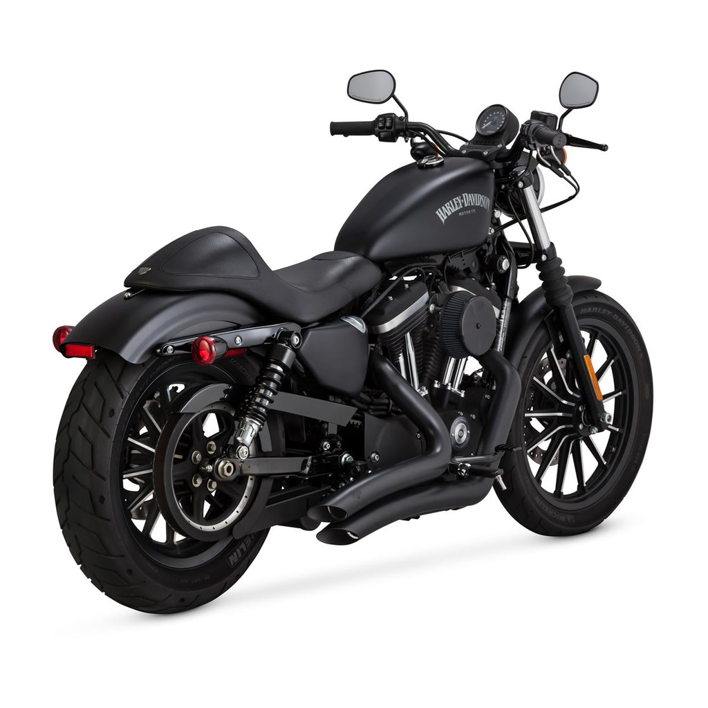 Vance & Hines Big Radius 2-2 - Sportster – Black – 46367 — manufacturer image 1