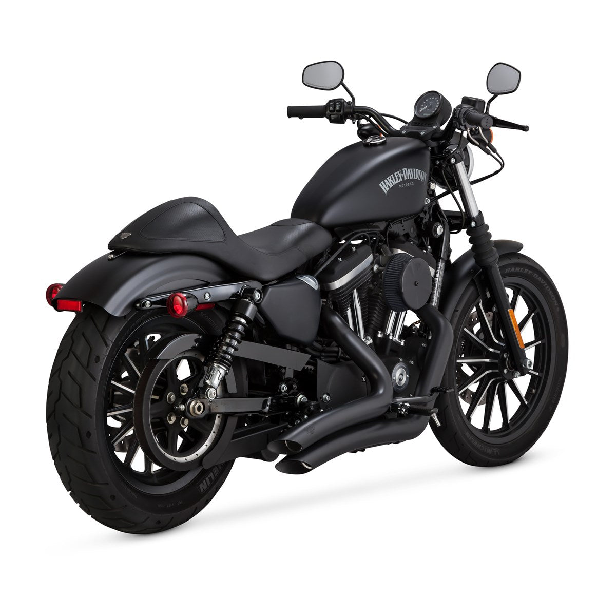 Vance & Hines Big Radius 2-2 - Sportster – Black – 46367 — manufacturer image 1