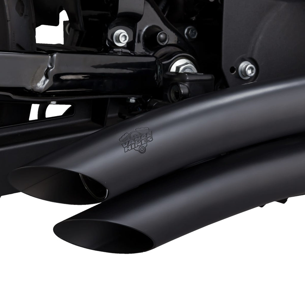 Vance & Hines Big Radius 2-2 - Sportster – Black – 46367 — manufacturer image 2