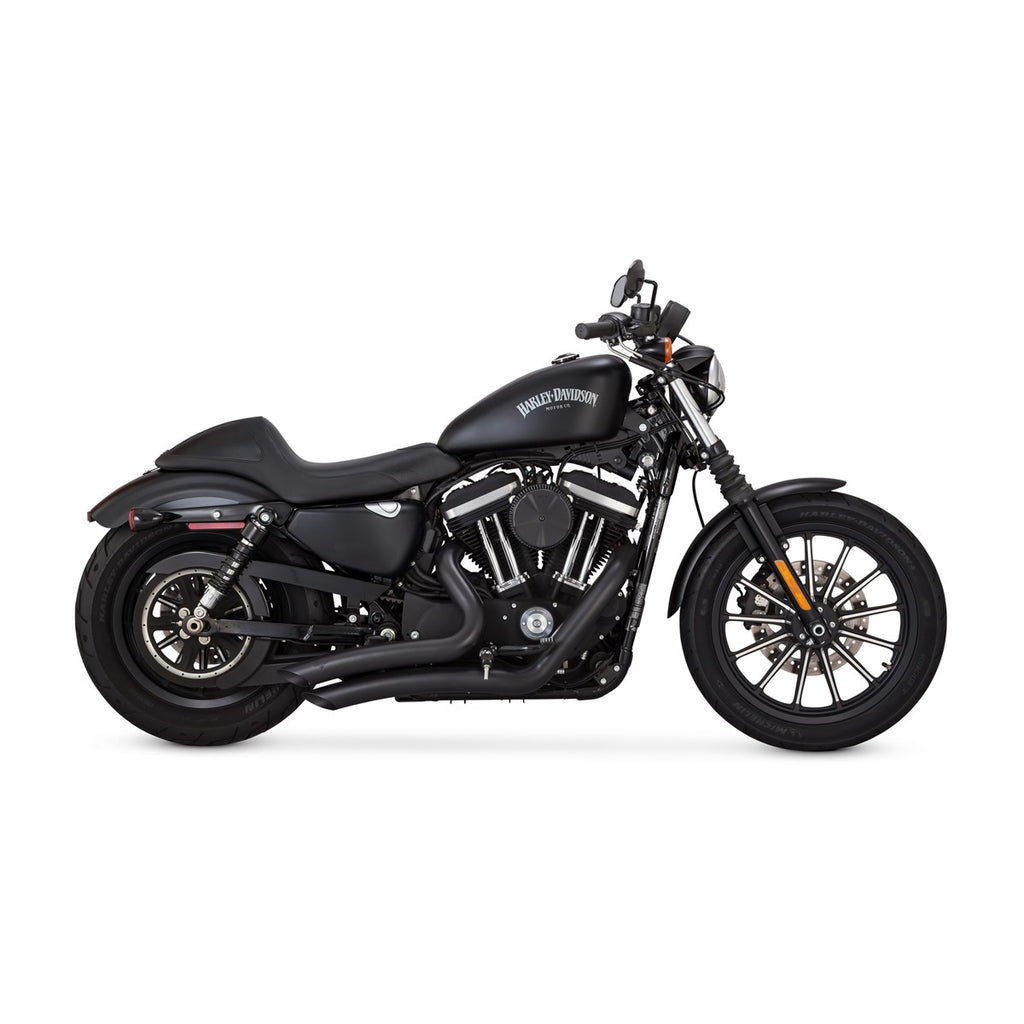 Vance & Hines Big Radius 2-2 - Sportster – Black – 46367 — manufacturer image 3