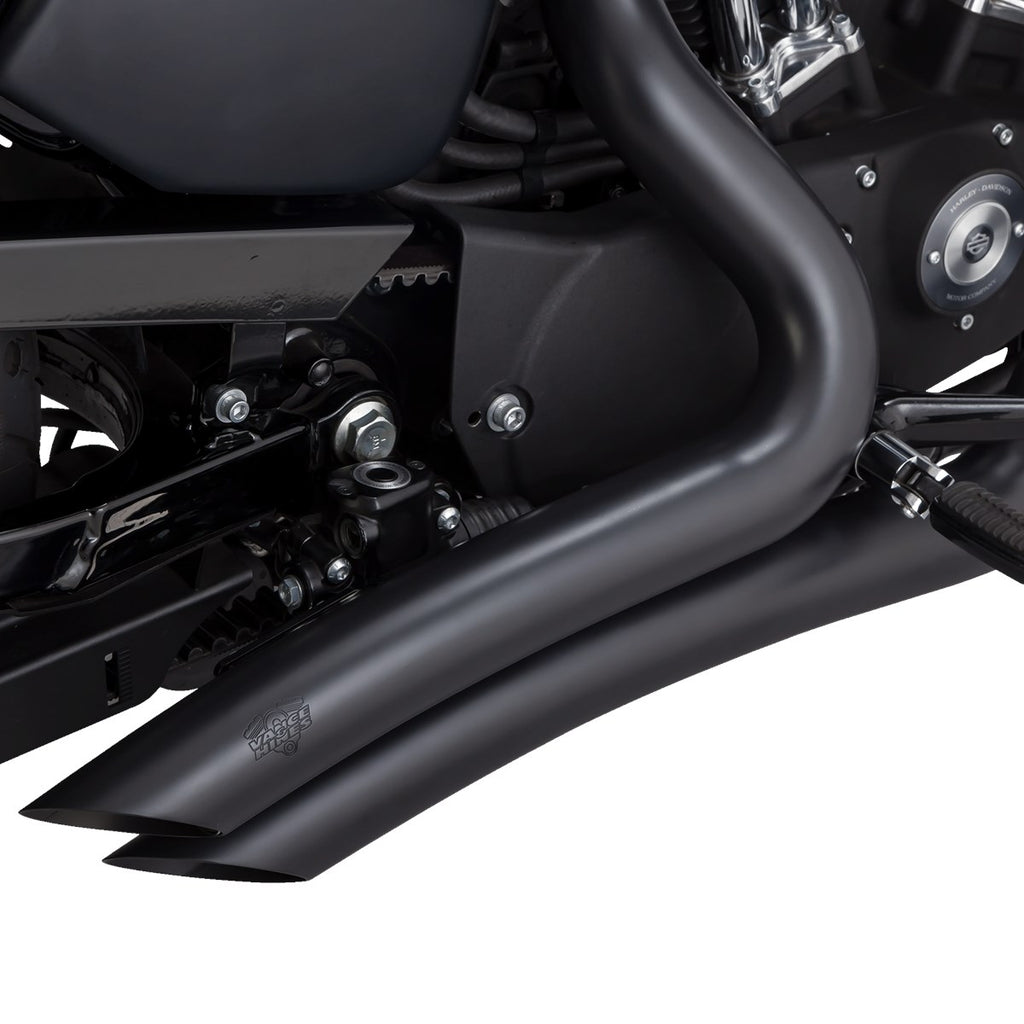 Vance & Hines Big Radius 2-2 - Sportster – Black – 46367 — manufacturer image 4