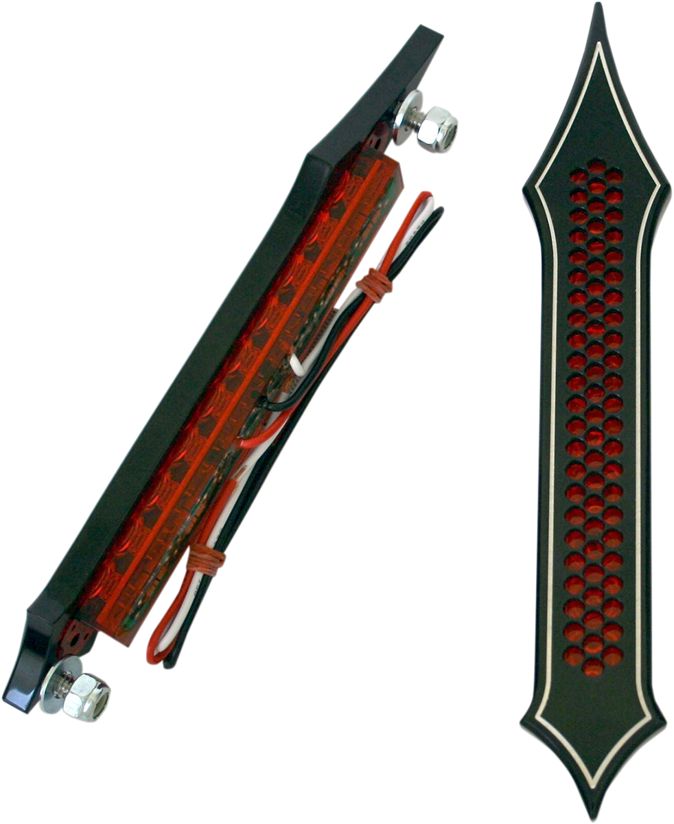ACCUTRONIX Bag Lights - Tribal Drilled - Red LED BL01-LDN — image 1