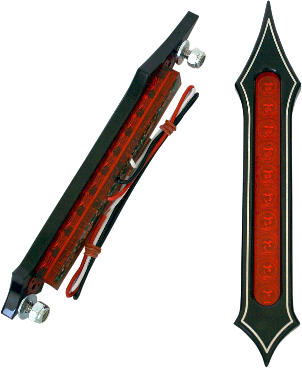 ACCUTRONIX Bag Light - Tribal Slotted - Red Lens - Night Series BL01-LSN — image 1