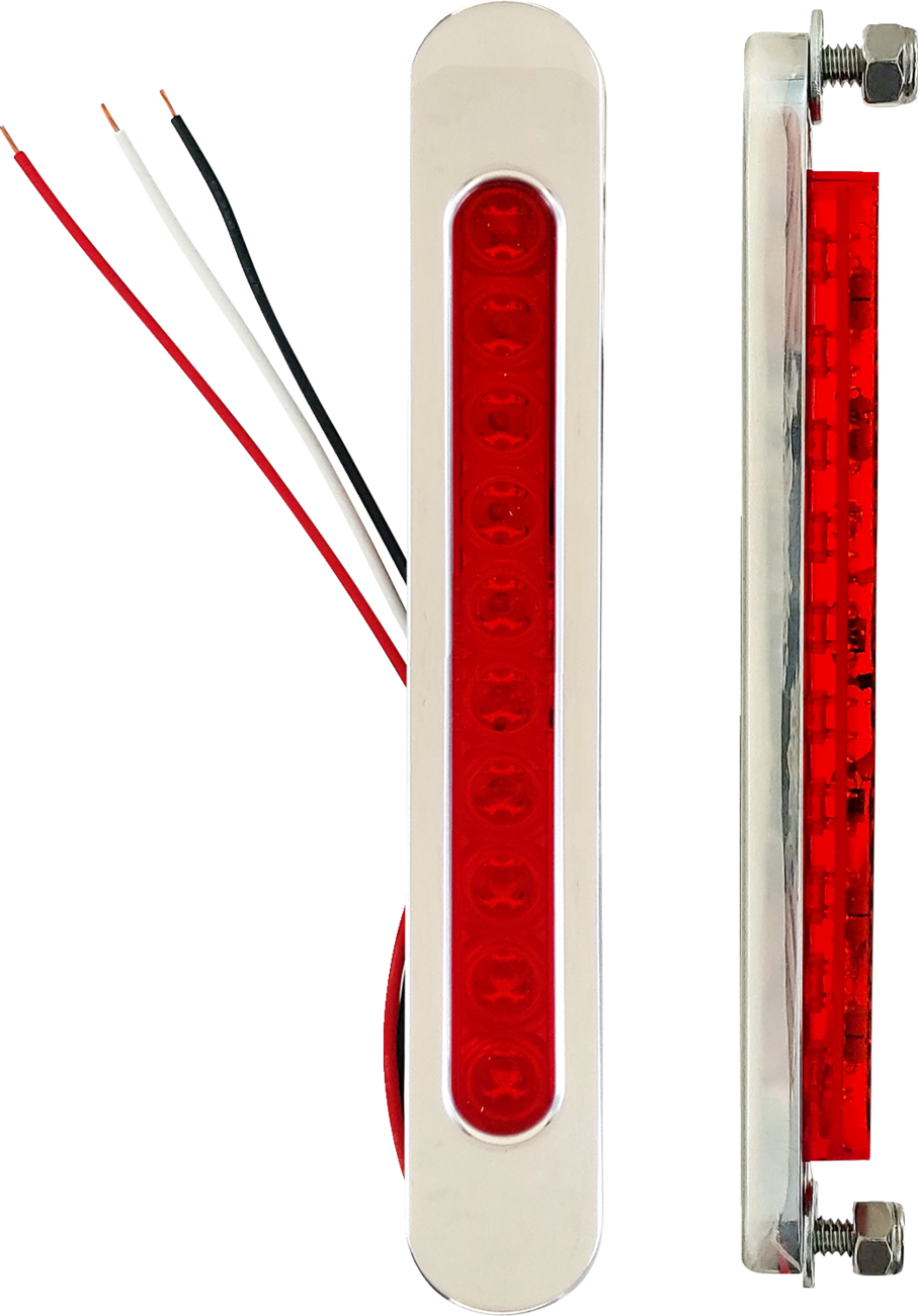 ACCUTRONIX Bag Light - Red Lens - Chrome BL01-OC — image 1
