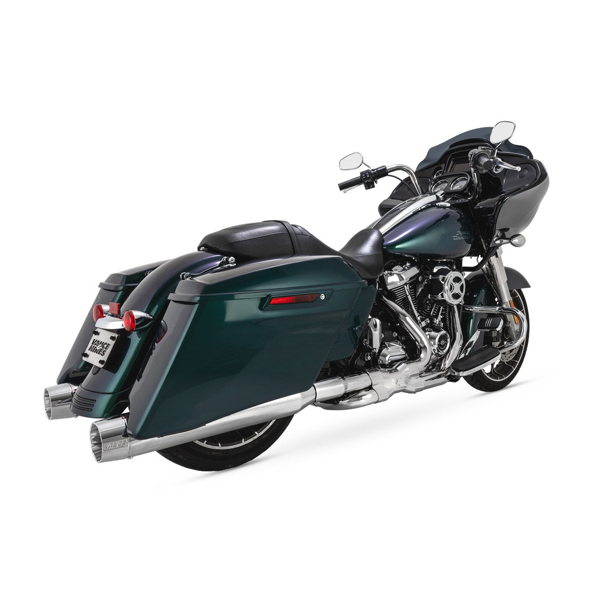 Vance & Hines Blackbird 450 Slip-ons – Chrome – 16792 — manufacturer image 1