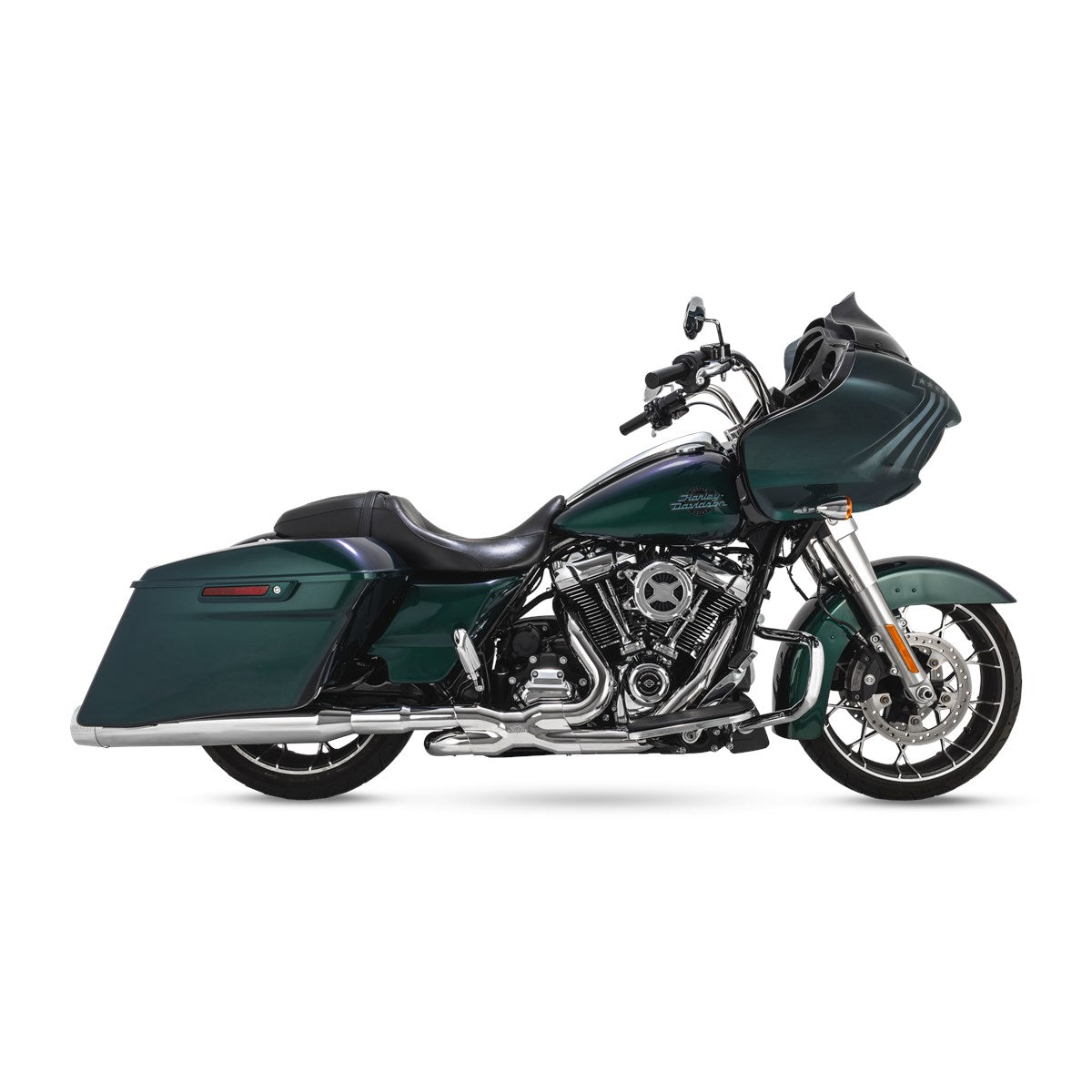 Vance & Hines Blackbird 450 Slip-ons – Chrome – 16792 — manufacturer image 2