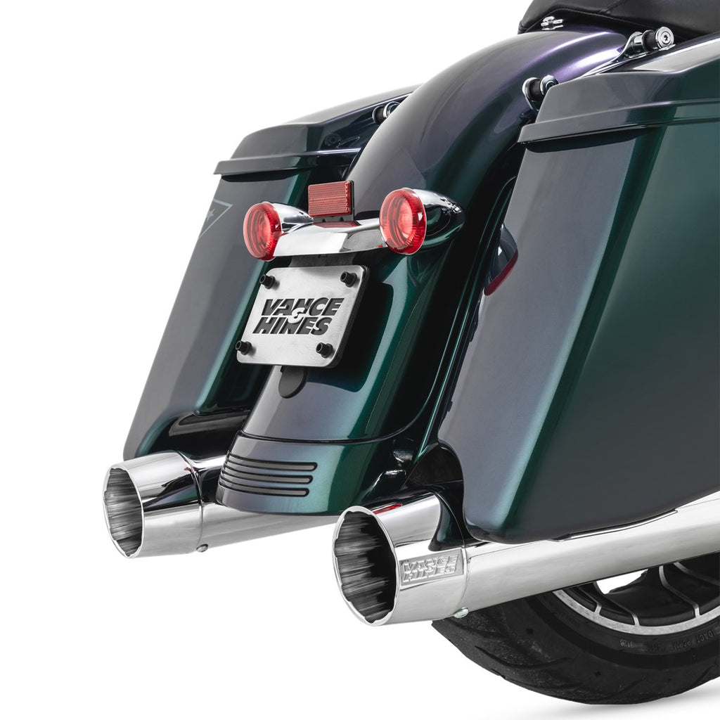 Vance & Hines Blackbird 450 Slip-ons – Chrome – 16792 — manufacturer image 3