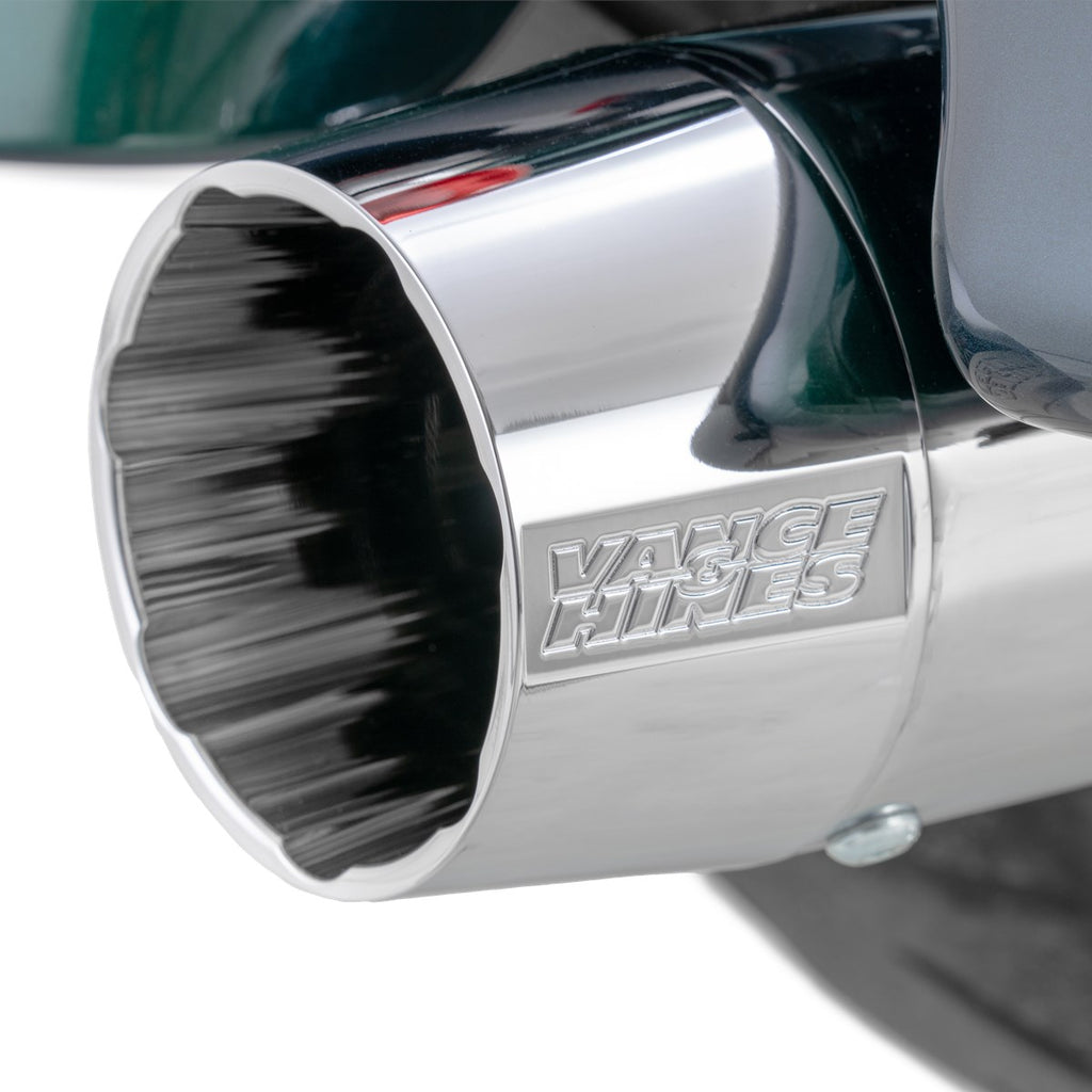 Vance & Hines Blackbird 450 Slip-ons – Chrome – 16792 — manufacturer image 4