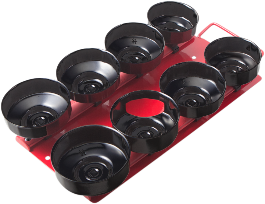 BIKESERVICE Wrench Set - Oil Filter Cup - 8-Piece BS6659 — image 1