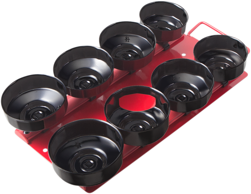 BIKESERVICE Wrench Set - Oil Filter Cup - 8-Piece BS6659 — image 1