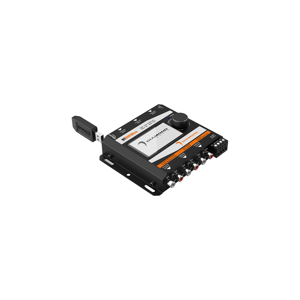 Diamond Audio BTDSP66LCD 6-Channel Digital Signal Processor W/Bluetooth & LCD Display — image 1