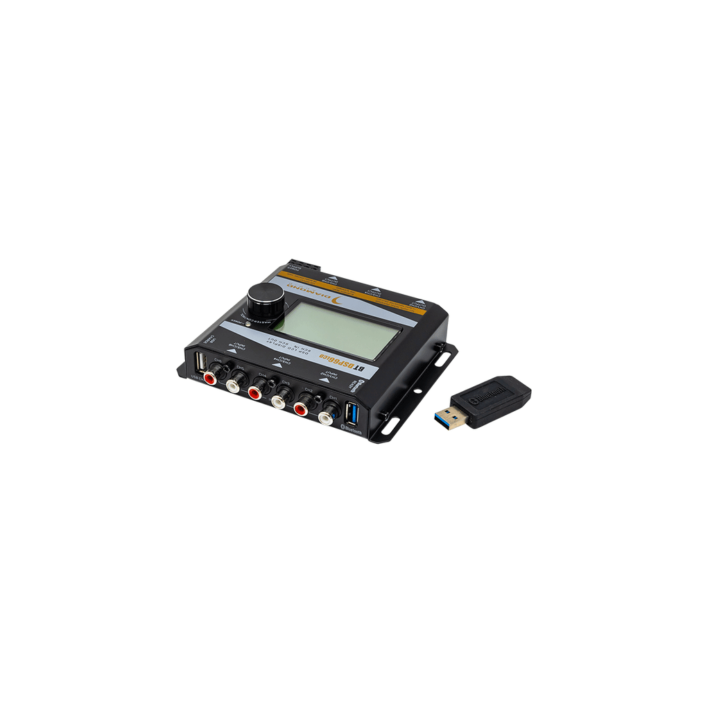 Diamond Audio BTDSP66LCD 6-Channel Digital Signal Processor W/Bluetooth & LCD Display — image 4