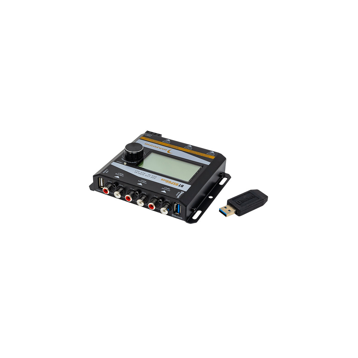 Diamond Audio BTDSP66LCD 6-Channel Digital Signal Processor W/Bluetooth & LCD Display — image 4