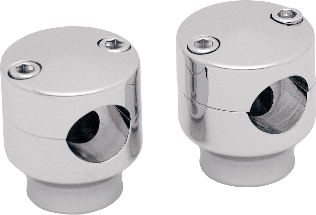 COVINGTONS Handlebar Risers - 1-1/2" - Chrome C1221-C — image 1