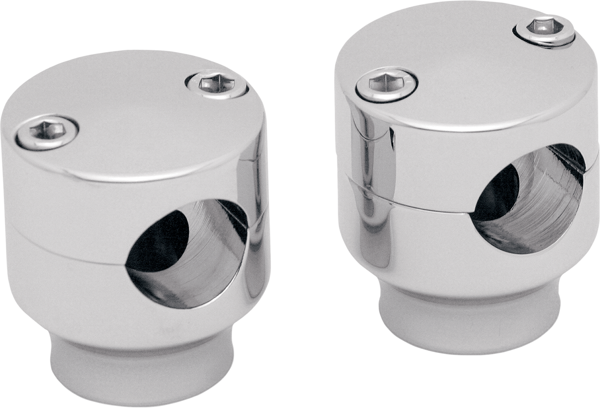 COVINGTONS Handlebar Risers - 1-1/2" - Chrome C1221-C — image 1
